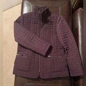 Quilted Purple Jacket